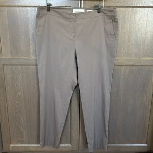 Lafayette 148 New York Manhattan Stretch Slim Pants (B-1)